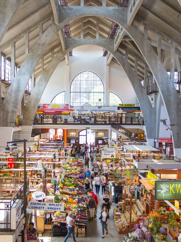 Attraction in Wroclaw - The Market Hall